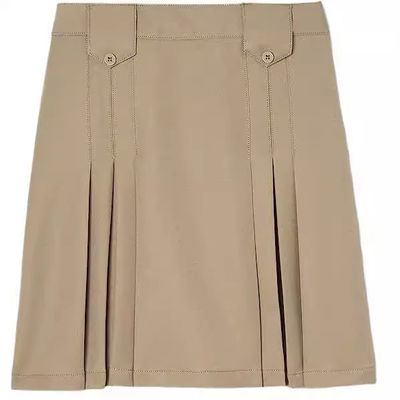 Uniformes escolares de meninas da moda saias de estilo britânico OEM / ODM Disponível